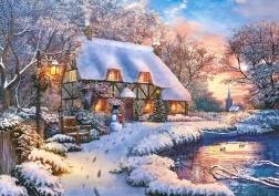 Puzzle 500 dielikov Winter Cottage