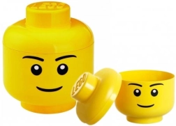 Lego úložná hlava L – chlapec