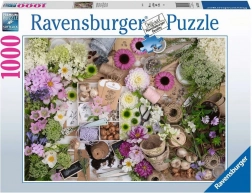 puzzle 1000 dielikov – krásne kvety RAVENSBURGER