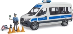 Policajná dodávka MB Sprinter so svetlom a zvukom Bruder