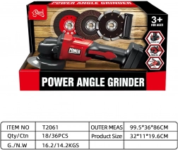 Interaktívna detská akumulátorová brúska pre deti 3+ s bezpečným kotúčom a tromi vymeniteľnými diskami