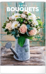 Nástenný kalendár Kytice 2026