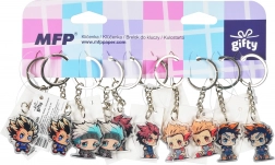Prívesok na kľúče Anime mix 10 ks
