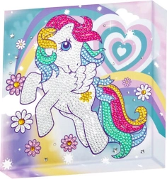 Diamantové maľovanie My Little Pony – štartovacia sada 28 × 28 cm