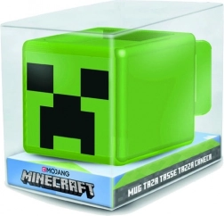 Licencovaný 3D hrnček MINECRAFT Creeper 440 ml