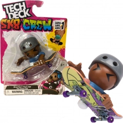 Tech Deck SK8 Crew S1 sada prstového skateboardu s figúrkou