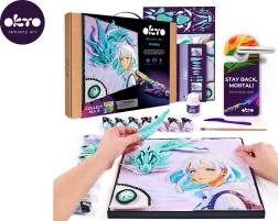 Okto manga motív živel Vietor výtvarný set 30 × 40 cm