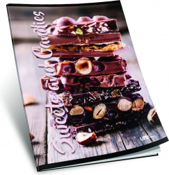 Školský zošit A4 linajkový 40+2 listy – čokoláda