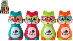 Veverička na zotrvačník 10 cm – plastová hračka pre deti