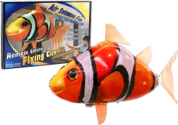 Diaľkovo ovládaná ryba R/C Clownfish Orange Flying Balloon