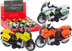 Motocykel s treniim pohonom - 3 vzory