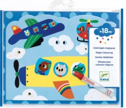 DJECO vodné omaľovánky vzdušná doprava