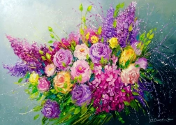 Puzzle Kytica ruží 1000 dielikov