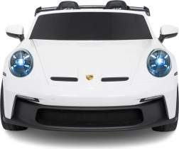 Detské elektrické auto Porsche 911 GT3 24V s dvoma sedadlami – Biela