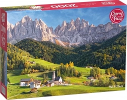 Puzzle Val di Funes 2000 dielikov CHERRY PAZZI