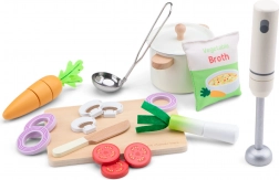 Súprava potravín na prípravu polievky