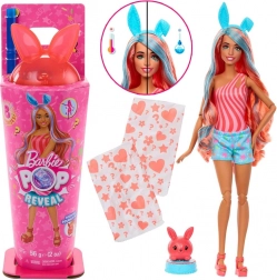 Barbie pop reveal shakes bábika s králikom a prekvapeniami