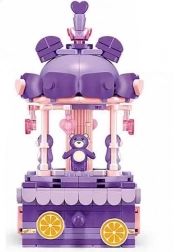 Sluban kolotoč s medvedíkom – stavebnica