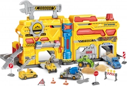 Prenosná stavebná stanica so svetlami a zvukmi