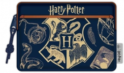 Veľké puzdro HARRY POTTER Navy & Gold