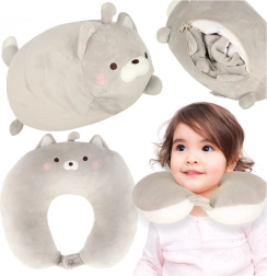 Magický cestovný vankúšik 2v1 rožok maskot mačka