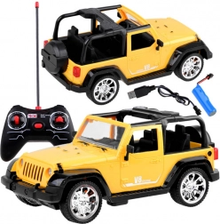 RC terénne auto na diaľkové ovládanie 1:16 – žltá