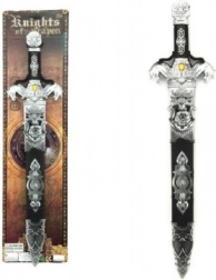 Meč s puzdrom plastový