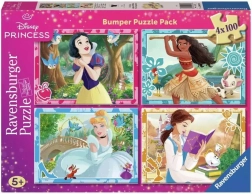 Ravensburger Disney princezné Puzzle 4x100 dielikov