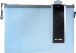 Obálka so zipsom A4 Pastelini modrá