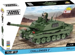 Stavebnica tanku Challenger 2 (1:35) – 954 dielikov