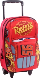 Detský 3D batoh na kolieskach Disney Pixar Cars Piston Cup 38 cm