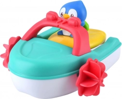 Loďka do vody s tučniakom na naťahovanie