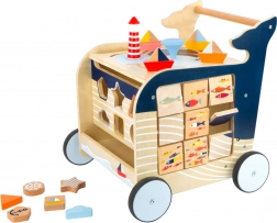 Drevené chodítko Veľryba s Morskými Hrami