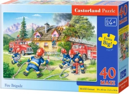 Puzzle 40 maxi hasiči – Hasiči