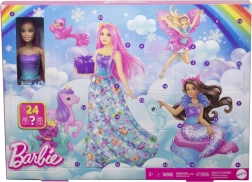 Adventný kalendár Barbie Dreamtopia s bábikou a 24 prekvapeniami