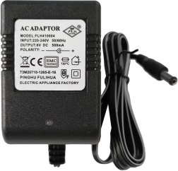 Nabíjačka 6 V / 500 mA pre detské elektrické vozidlá a akumulátorové hračky