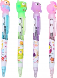 Svietiace guľôčkové pero so sovou