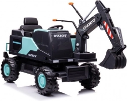 Detská elektrická kopacia hračka Volvo modrá