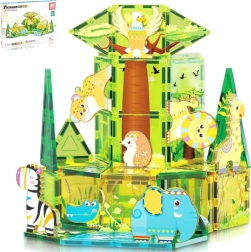 Picasso stavebnica Safari set s 8 zvieratami