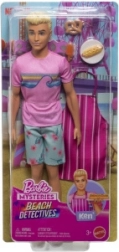Barbie Ken s plážovými doplnkami
