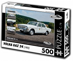 Zberateľské puzzle RETRO-AUTA Volga GAZ 24 500 dielikov