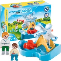 playmobil aqua vodný mlyn s kolotočom stavebnica