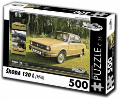 RETRO-AUTA Puzzle Škoda 120 L 500 dielikov