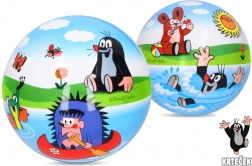 Gumená lopta KRTKO A PRIATELIA 12 cm