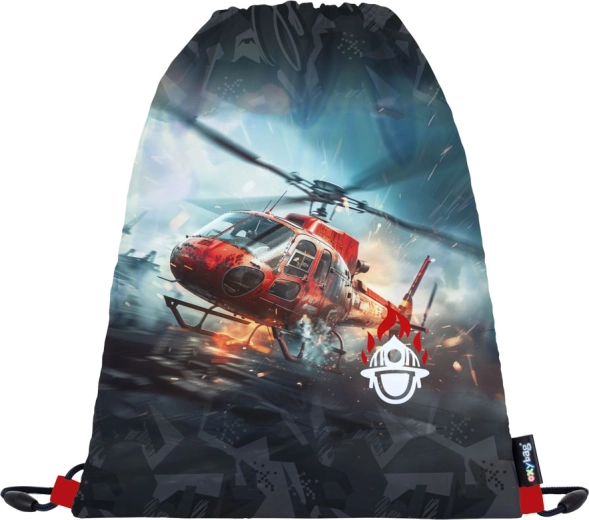 Praktické vrecko s motívom hasičov