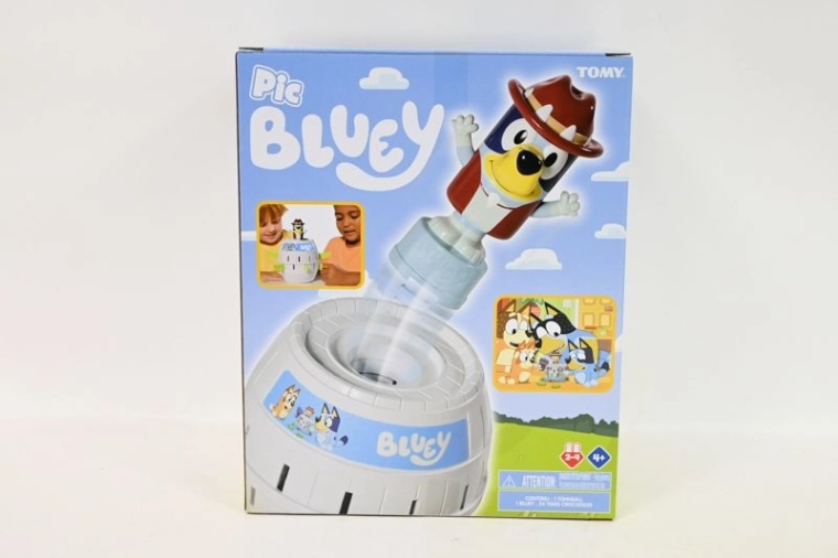 Tomy Pop Up Bluey – rodinná postrehová hra