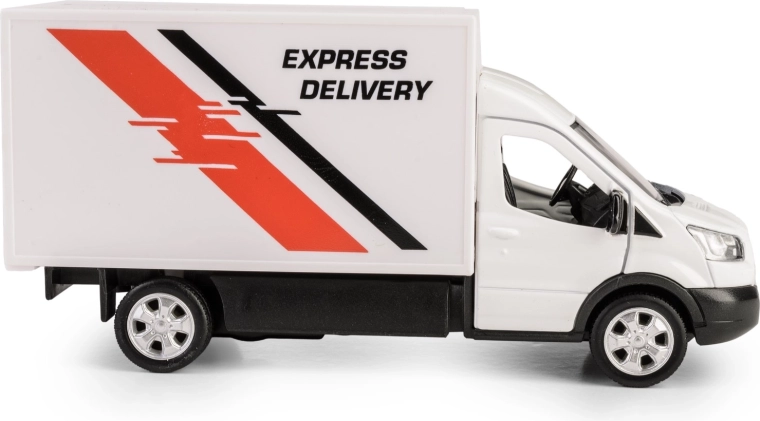 Realistický vzhľad „express delivery“