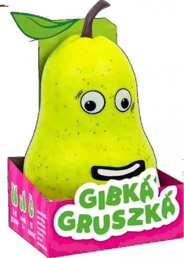 Rodinná kartová hra Gibka Gruszka s hruškovým časovačom