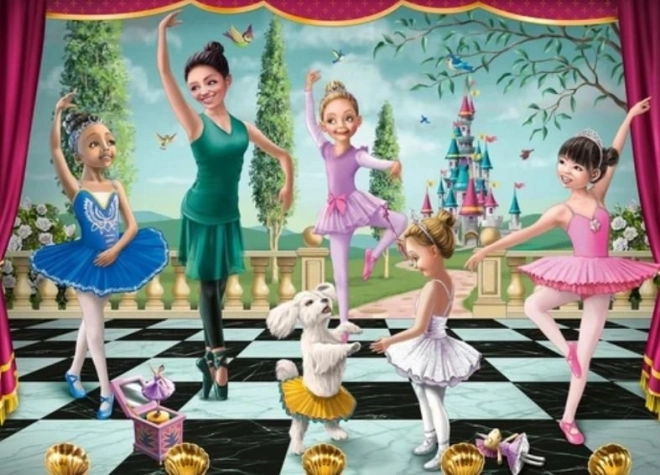 Puzzle Baletná skúška 60 dielikov Ravensburger