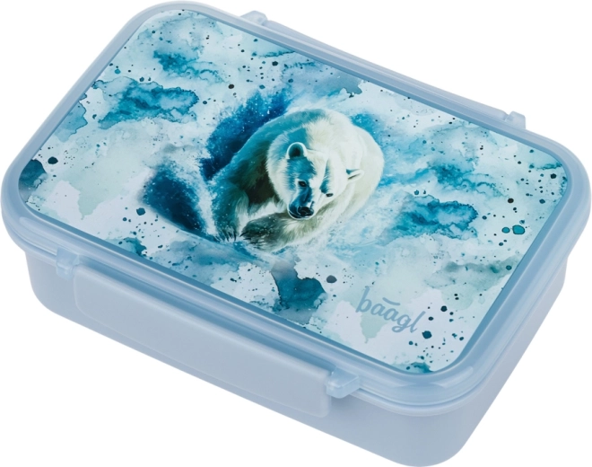 Baagl desiatový box s priehradkami Polar